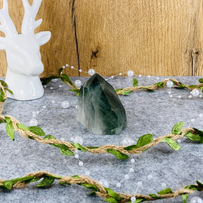 Phantom Quartz with Chloride - Point