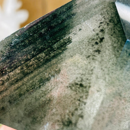 Phantom Quartz with Chloride - Point
