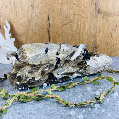 Muscovite with Tourmaline (2.6 kg)