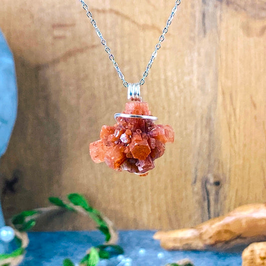 Aragonite Sputnik - Necklace