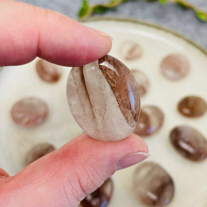 Hematoid Quartz - Tumbled