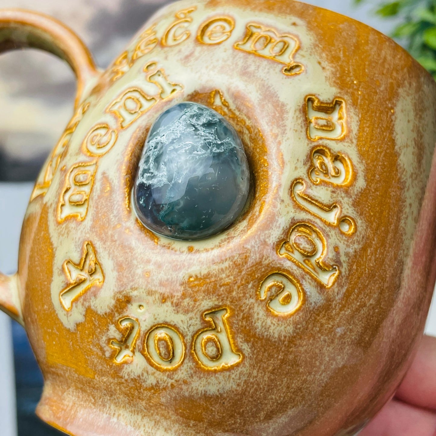 Affirmation mug - Kar iščem, najde pot k meni #01