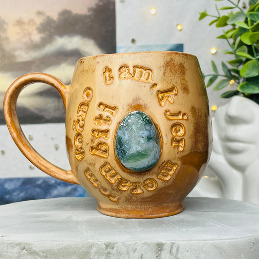 Affirmation mug - Sem točno tam, kjer moram biti #01