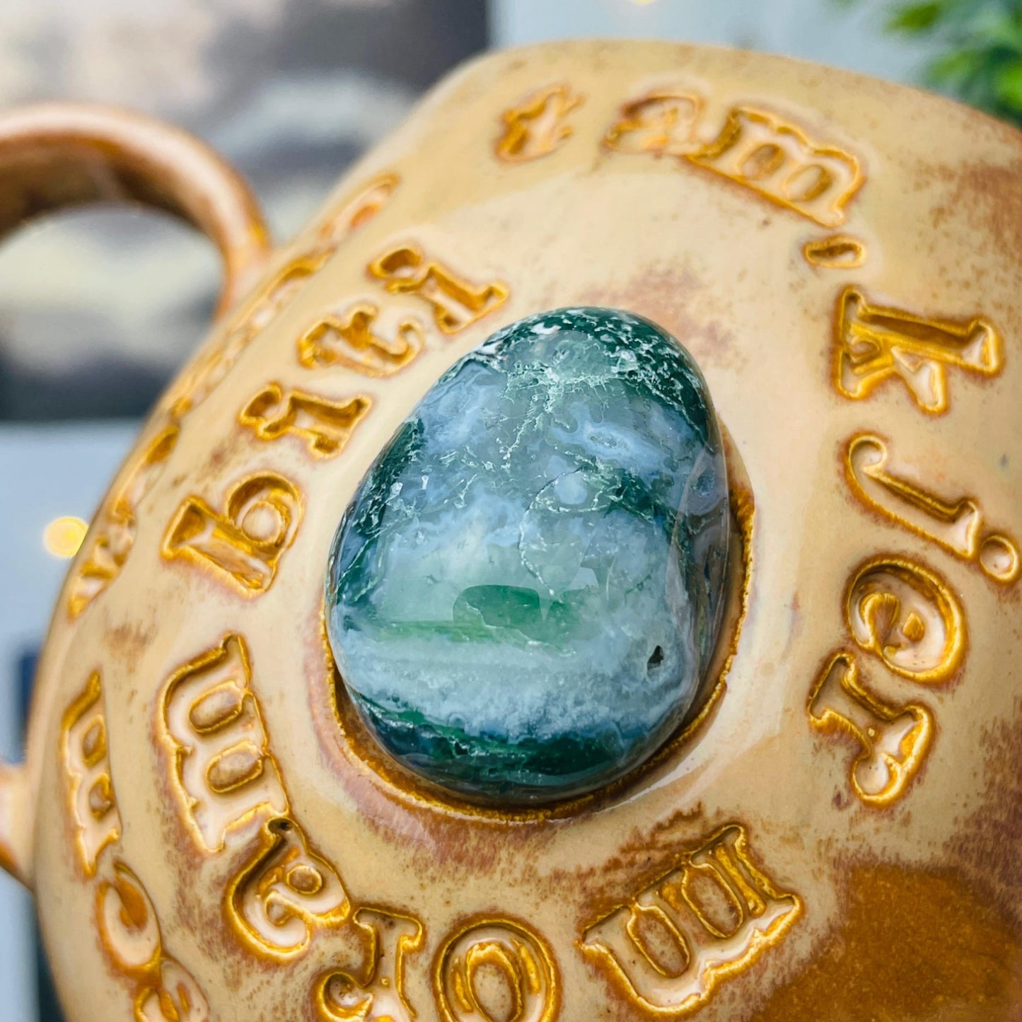 Affirmation mug - Sem točno tam, kjer moram biti #01