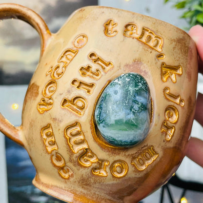 Affirmation mug - Sem točno tam, kjer moram biti #01