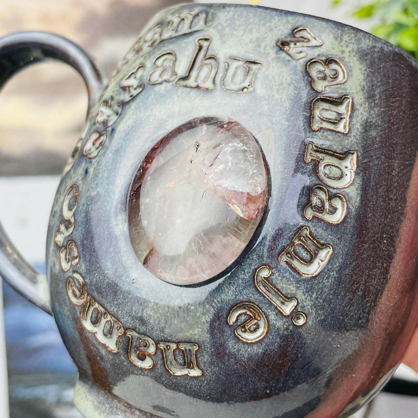 Affirmation mug - Izbiram zaupanje namesto strahu #01