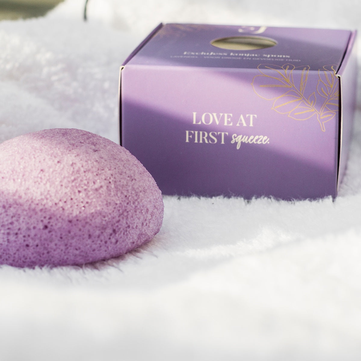 Konjac Sponge with Lavender