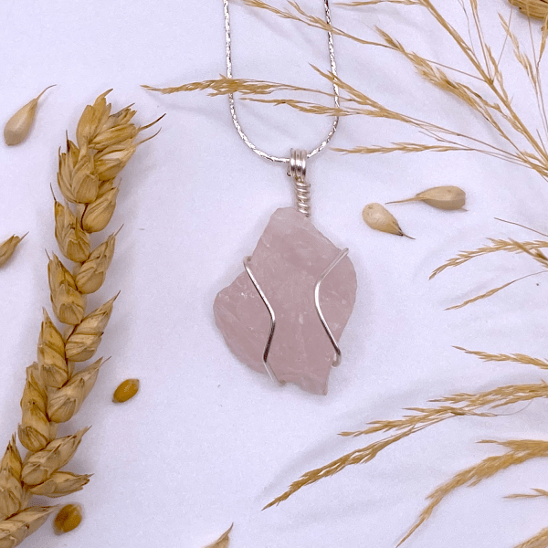 Rose Quartz - Necklace #01